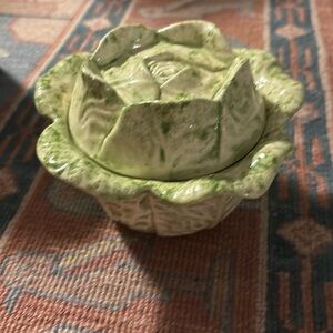 Vintage cabbage jar